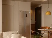 现代简约餐边柜搭配：113㎡9.6万收纳与颜值兼得